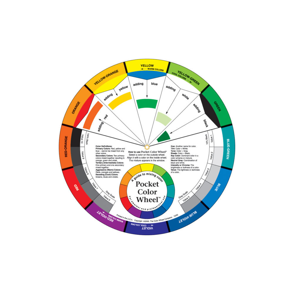 Pocket Color Wheel - TCW - 13 cm