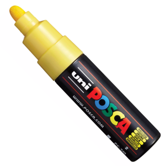 Posca Paint Marker Pen PC-7M - Uni - yellow