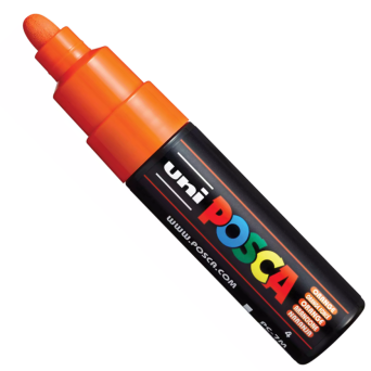 Posca Paint Marker Pen PC-7M - Uni - orange