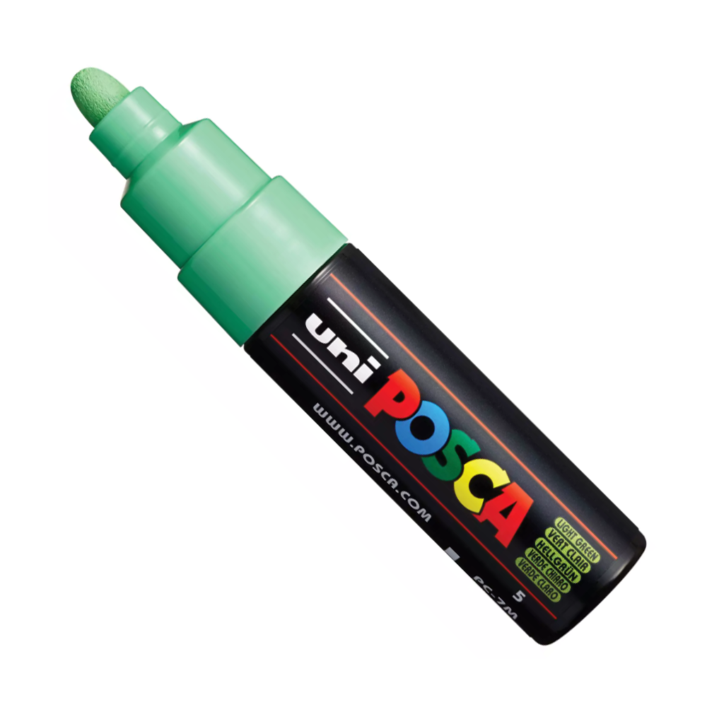 Marker Posca PC-7M - Uni - jasnozielony, light green