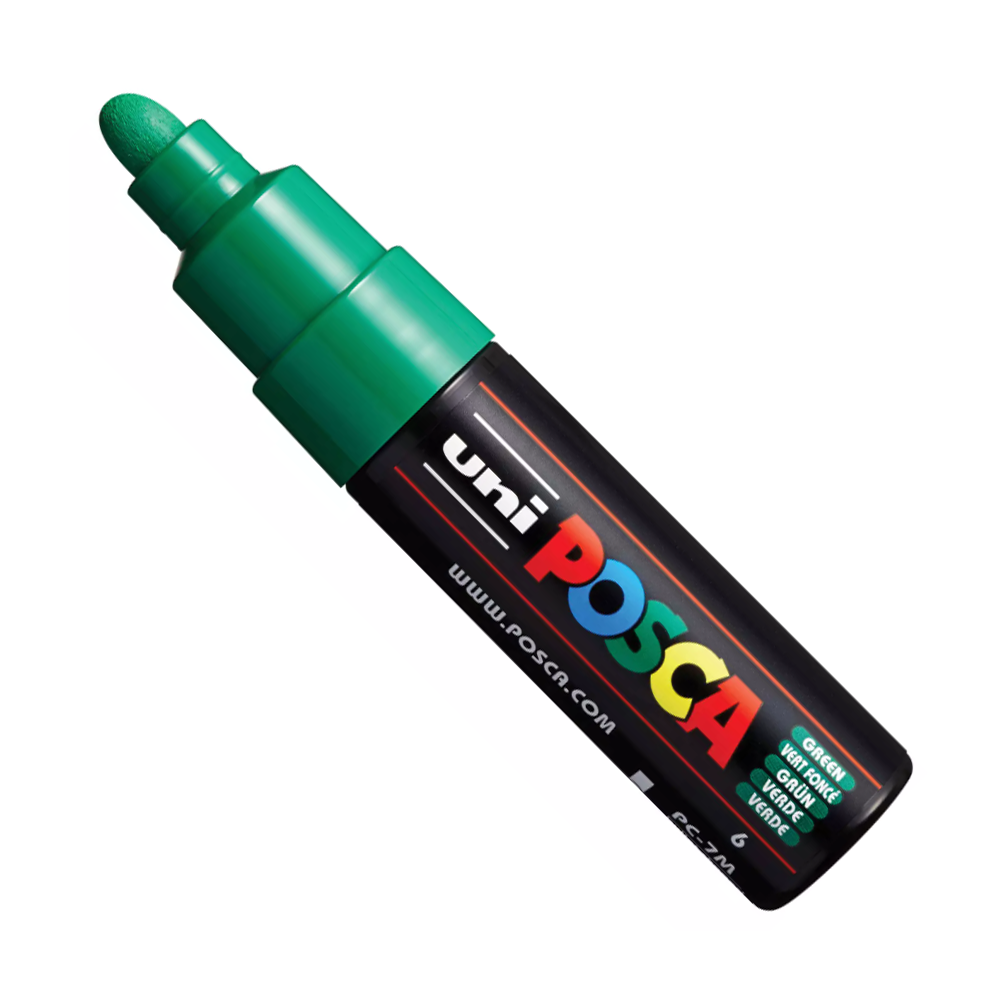 Marker Posca PC-7M - Uni - zielony, green