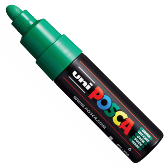 Marker Posca PC-7M - Uni - zielony, green