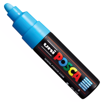 Marker Posca PC-7M - Uni - jasnoniebieski, light blue