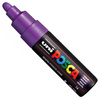 Marker Posca PC-7M - Uni - fioletowy, violet