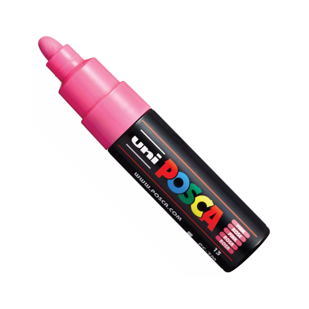 Marker Posca PC-7M - Uni - różowy, pink