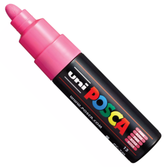Marker Posca PC-7M - Uni - różowy, pink