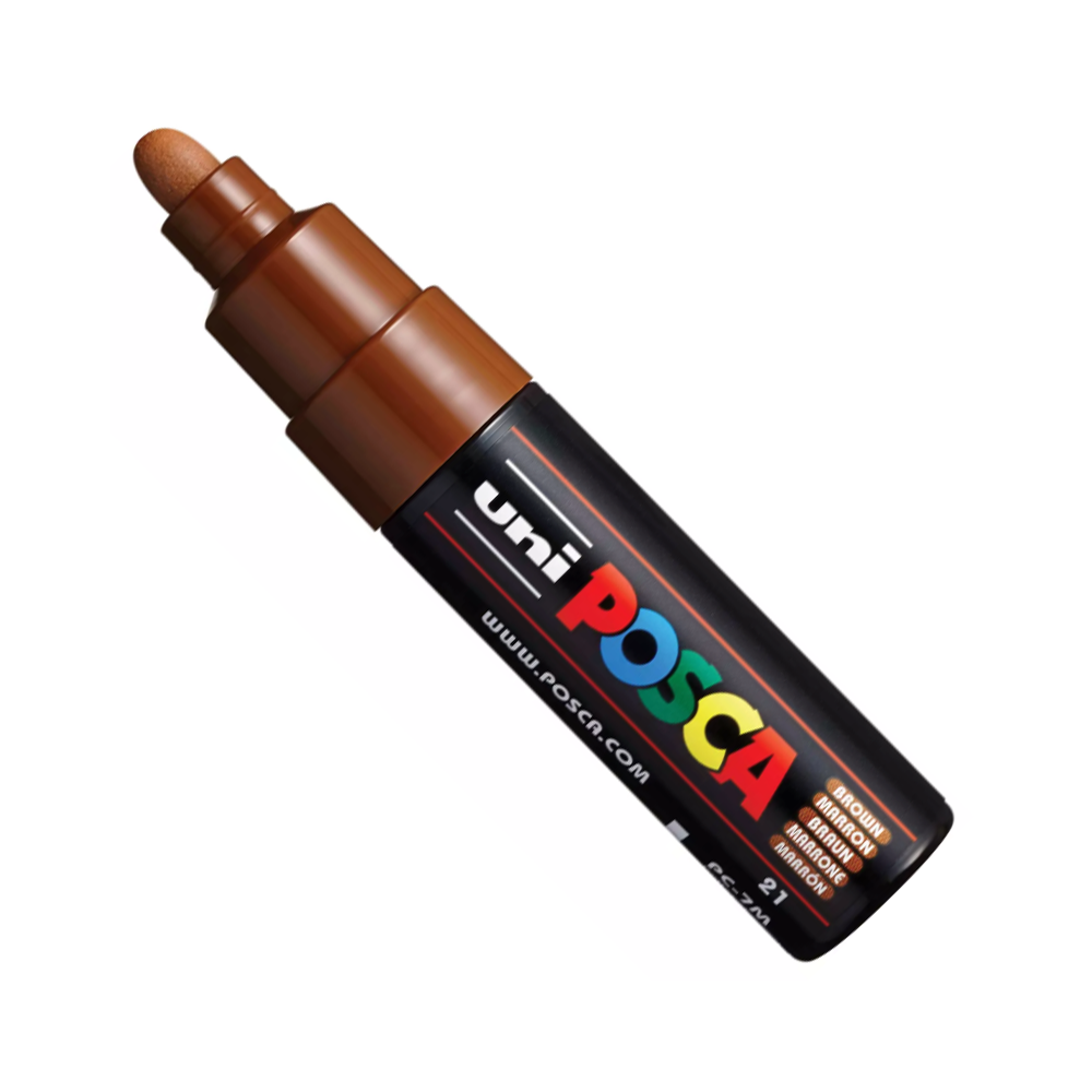 Posca Paint Marker Pen PC-7M - Uni - brown