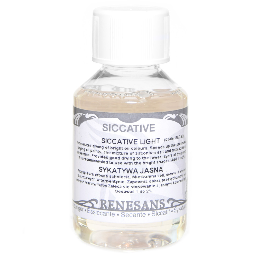 Sykatywa do farb olejnych - Renensans - jasna, 100 ml
