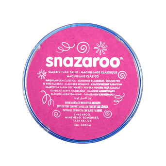 Farba do malowania twarzy - Snazaroo - Pink, 18 ml
