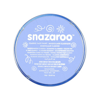 Farba do malowania twarzy - Snazaroo - Pale Blue, 18 ml