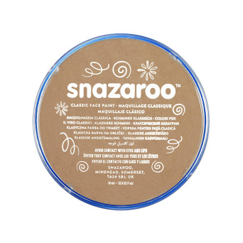 Farba do malowania twarzy - Snazaroo - Light Beige, 18 ml