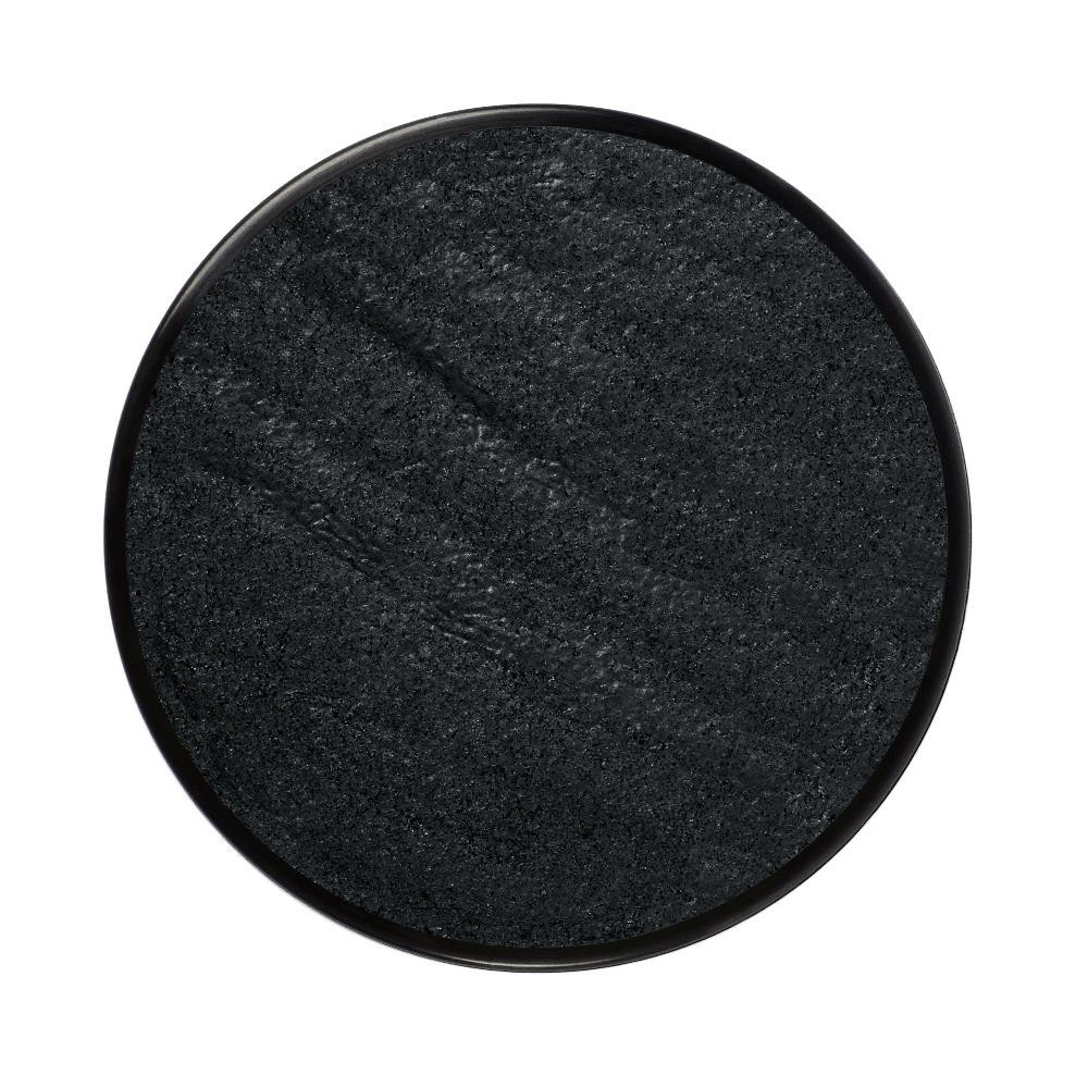 Farba do malowania twarzy - Snazaroo - Metallic Electric Black, 18 ml