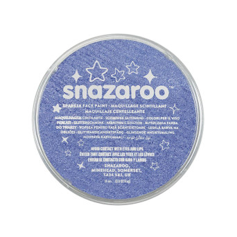 Face and body make-up paint - Snazaroo - Sparkle Blue, 18 ml