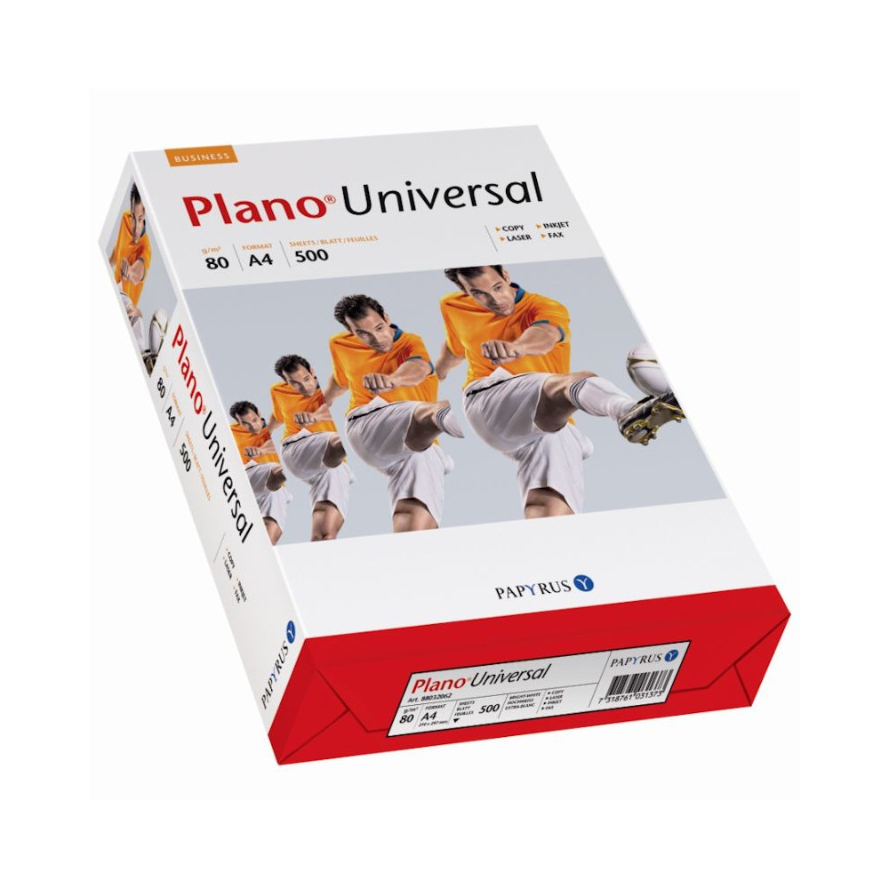 Office paper xero Plano, A4 - white, 80 g, 500 sheets