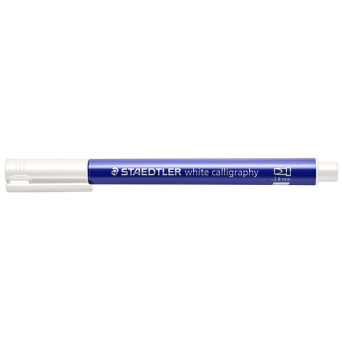 Pisak do kaligrafii Metallic Calligraphy - Staedtler - biały, 2,8 mm