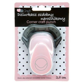 Corner Craft Punch 2,5 cm 019 - Round Up