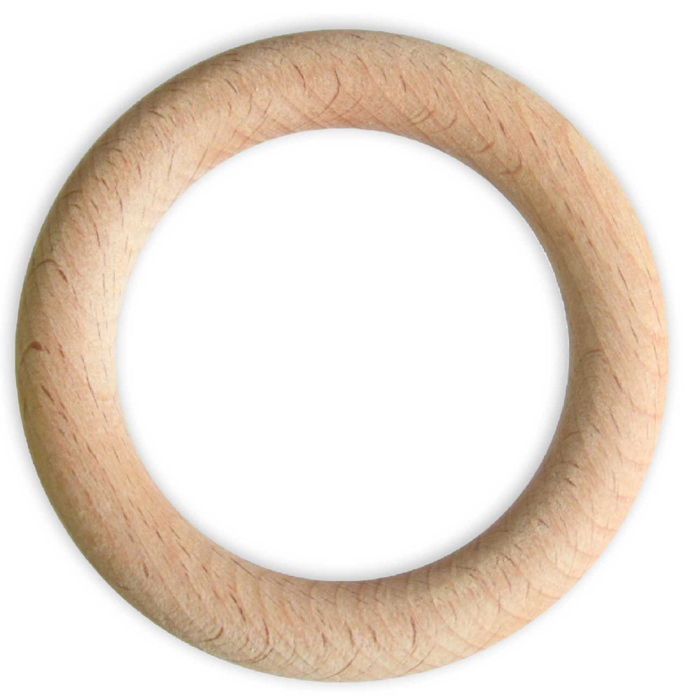 Macrame wooden rings - 93 mm