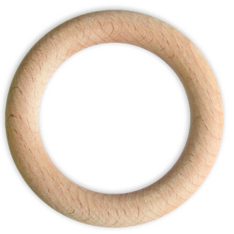 Macrame wooden rings - 93 mm