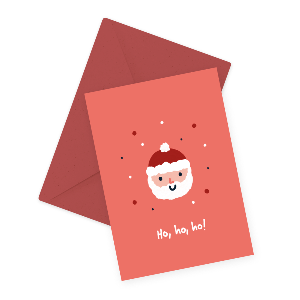 Greeting card - Eökke - Ho Ho Ho, 12 x 17 cm