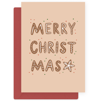 Greeting card - Eökke - Merry Christmas, 12 x 17 cm