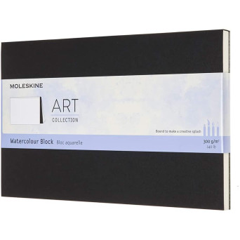 Watercolour Block Art Collection - Moleskine - 13 x 21 cm 300 g 20 sheets