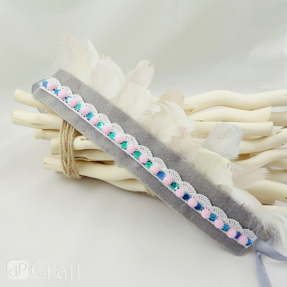 Decorative feathers - DpCraft - pink, 10 g