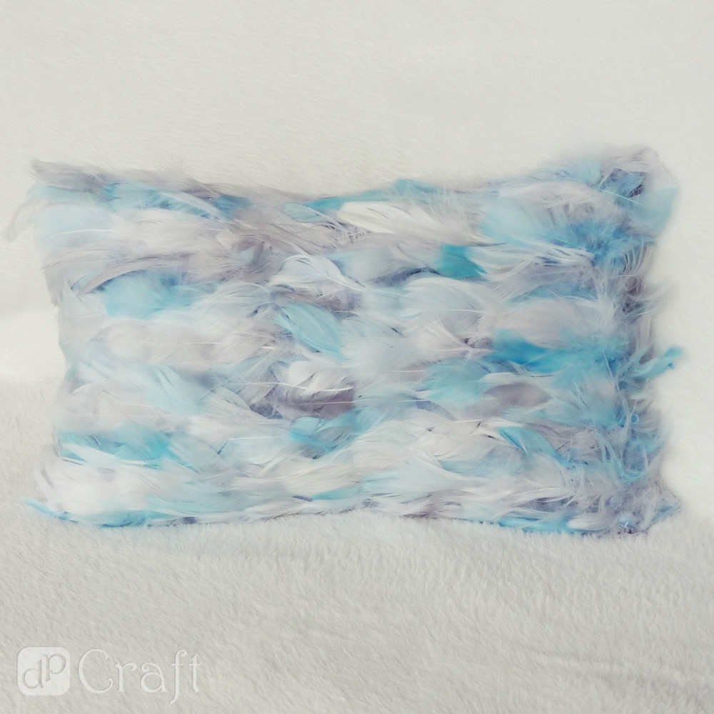 Piórka dekoracyjne - DpCraft - szare, 10 g