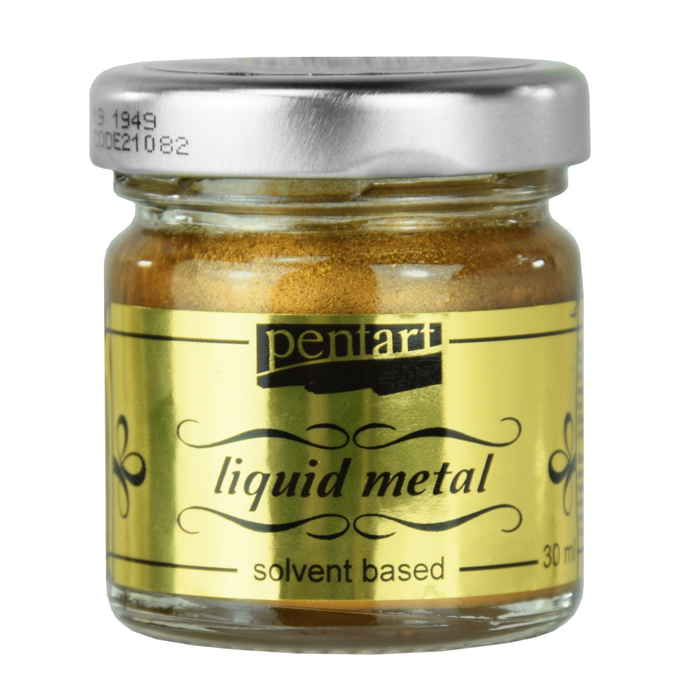 Liquid Metal Pentart 30 ml - Brown