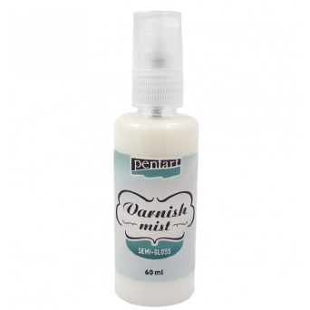 Lakier ochronny Varnish Mist - Pentart - półpołysk, 60 ml