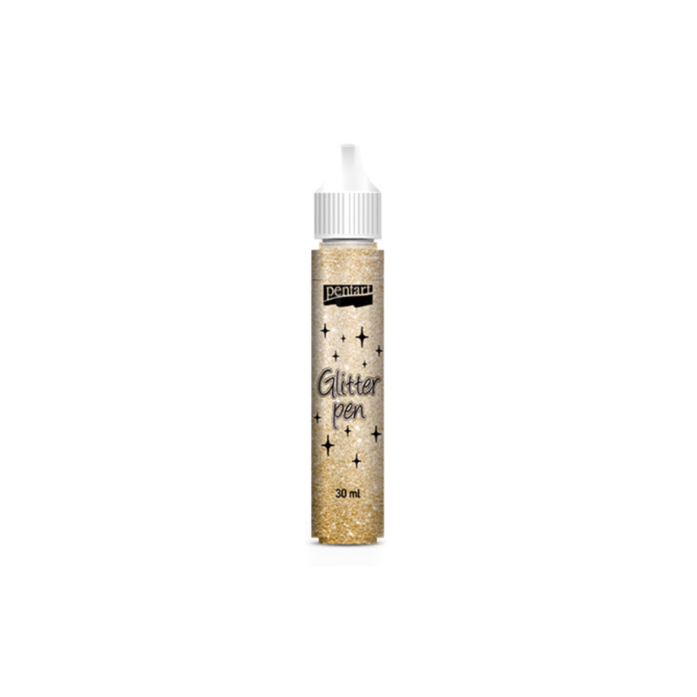 Glitter Pen - Pentart - Gold, 30 ml