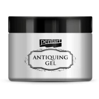 Żel postarzający Antiquing Gel - Pentart - biały, 150 ml