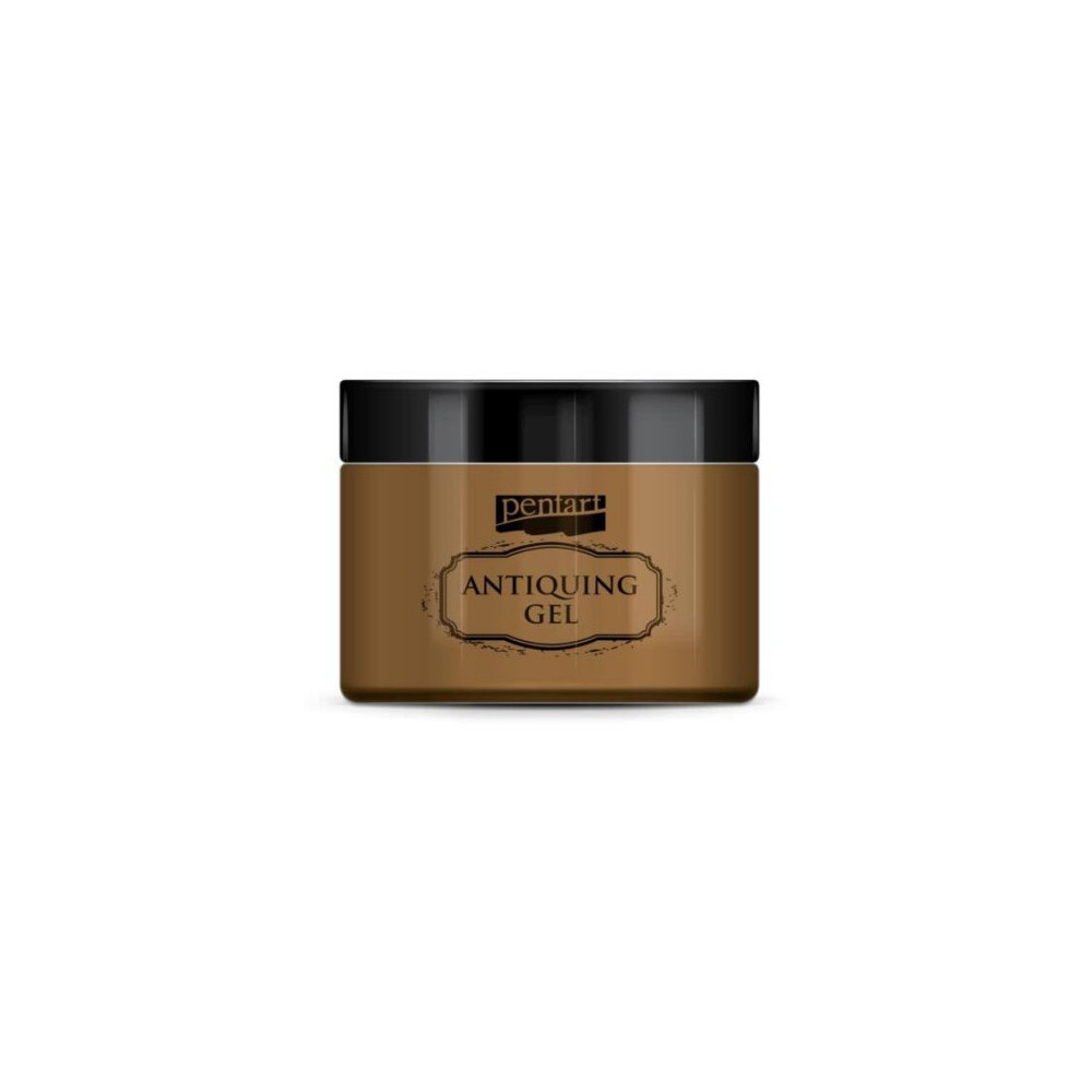Żel postarzający Antiquing Gel - Pentart - ochra, 150 ml