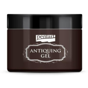 Żel postarzający Antiquing Gel - Pentart - brązowy, 150 ml