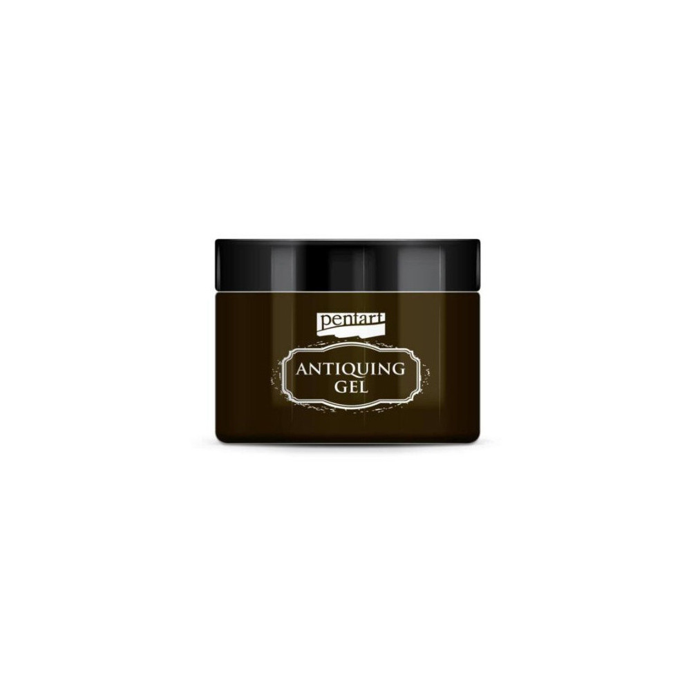 Antiquing gel - Pentart - umber, 150 ml