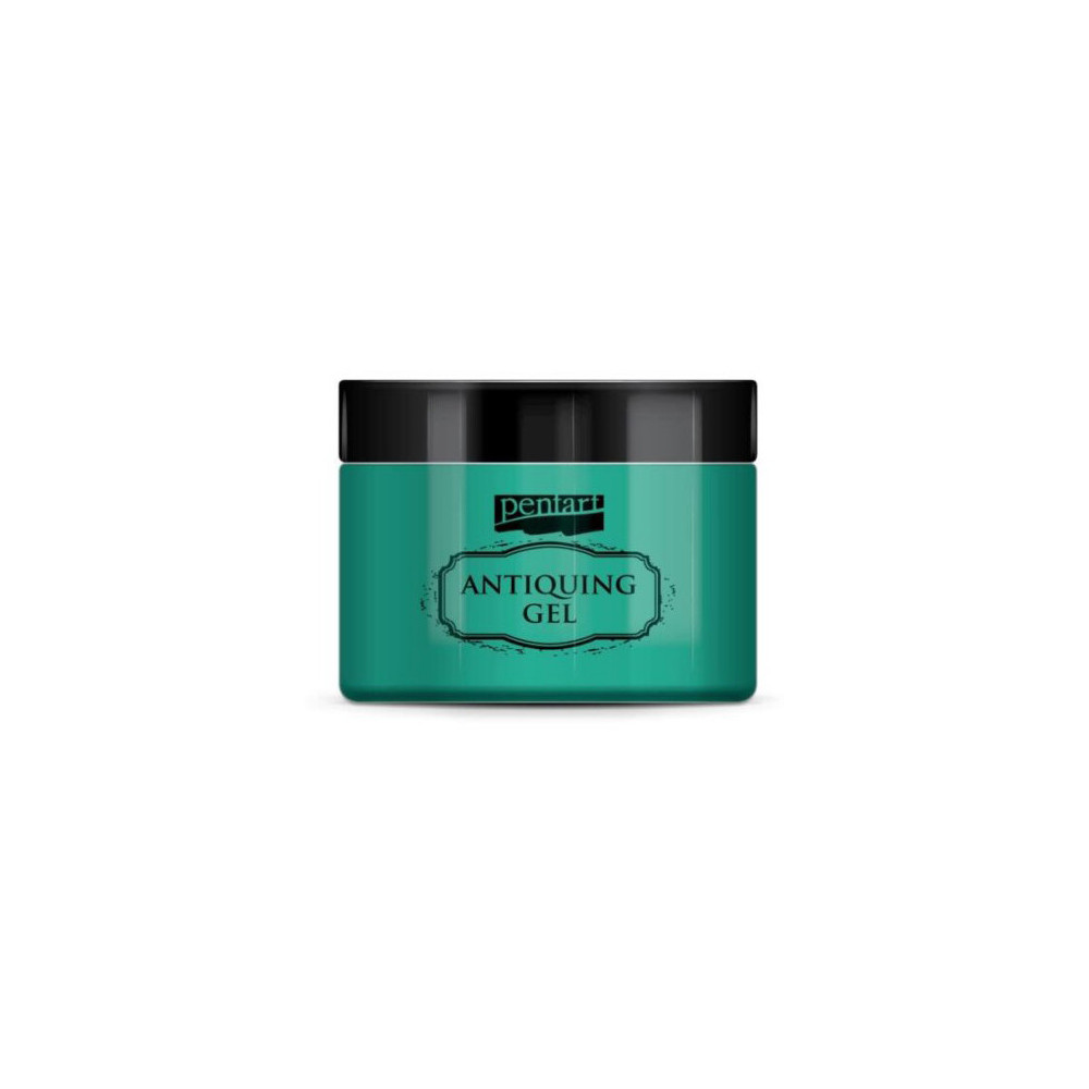 Żel postarzający Antiquing Gel - Pentart - zielona patyna, 150 ml