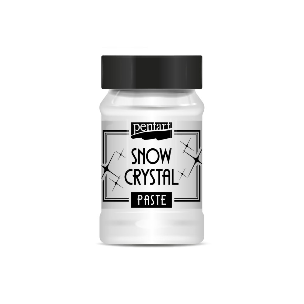 Snow Crystal Paste - Pentart - snow effect, 100 ml