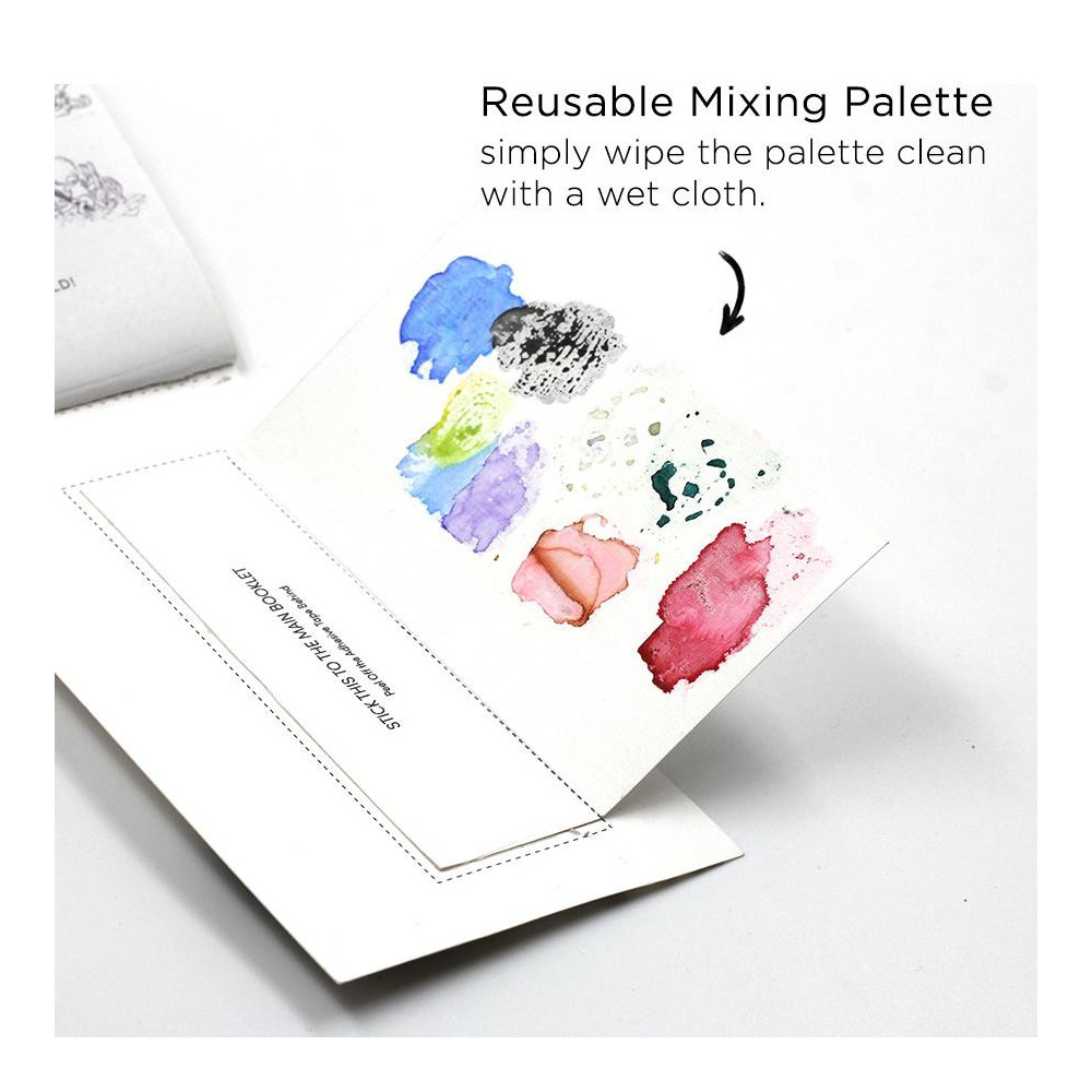 Watercolors colorsheets - Viviva Colors - Spring Set, 16 colors