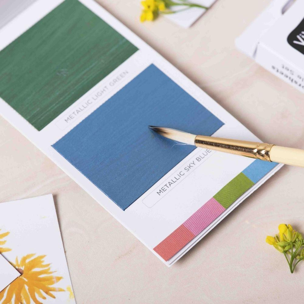 Watercolors colorsheets - Viviva Colors - Spring Set, 16 colors
