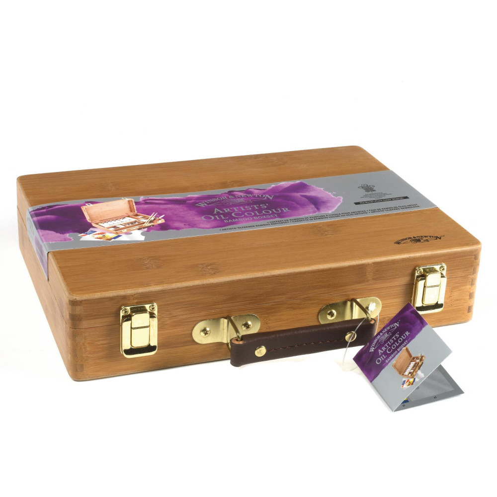 Zestaw farb olejnych Artists' Oil Colour Bamboo Box - Winsor & Newton