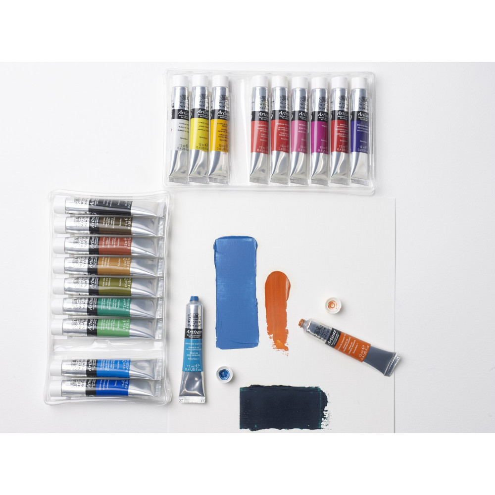 Zestaw farb olejnych w tubkach Artisan - Winsor & Newton - 20 kolorów x 12 ml
