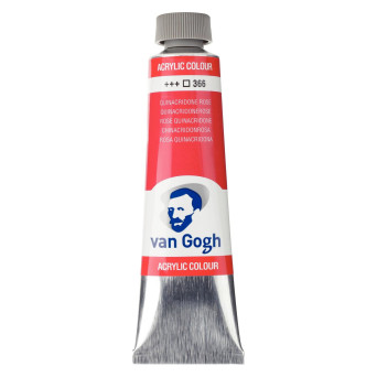 Acrylic Colour paint - Van Gogh - Quinacridone Rose, 40 ml
