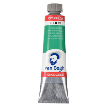 Farba akrylowa - Van Gogh - Emerald Green, 40 ml