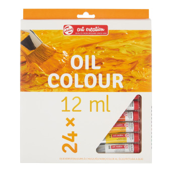 Zestaw farb olejnych w tubkach - Talens Art Creation - 24 kolory x 12 ml