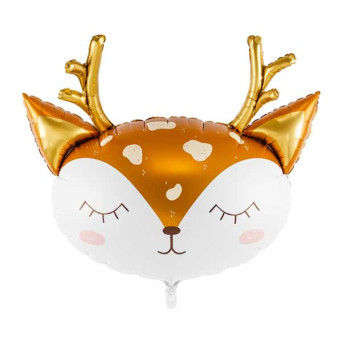 Foil balloon Deer - 73 x 64 cm