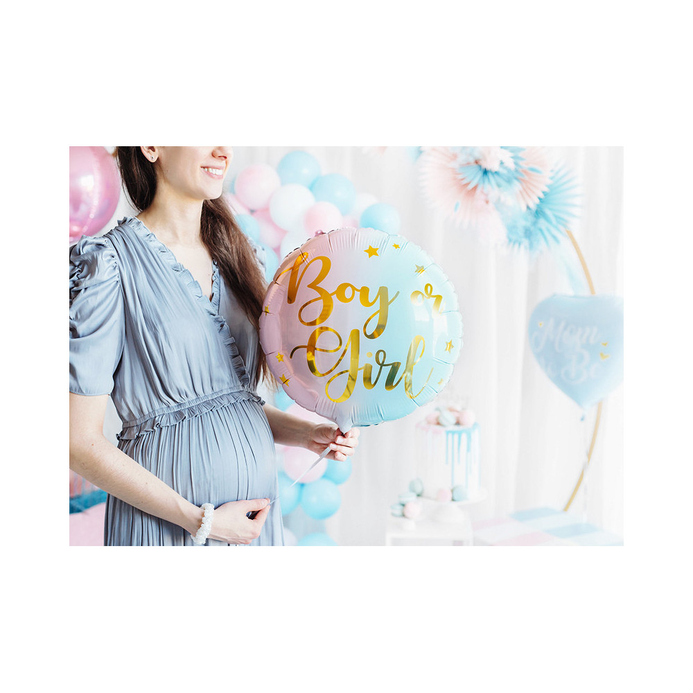 Foil balloon Boy or Girl - 35 cm