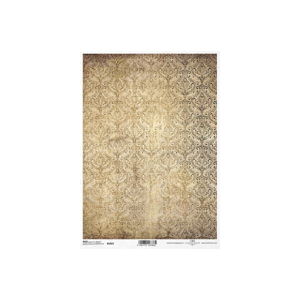 Papier do decoupage A4 - ITD Collection - ryżowy, R1925