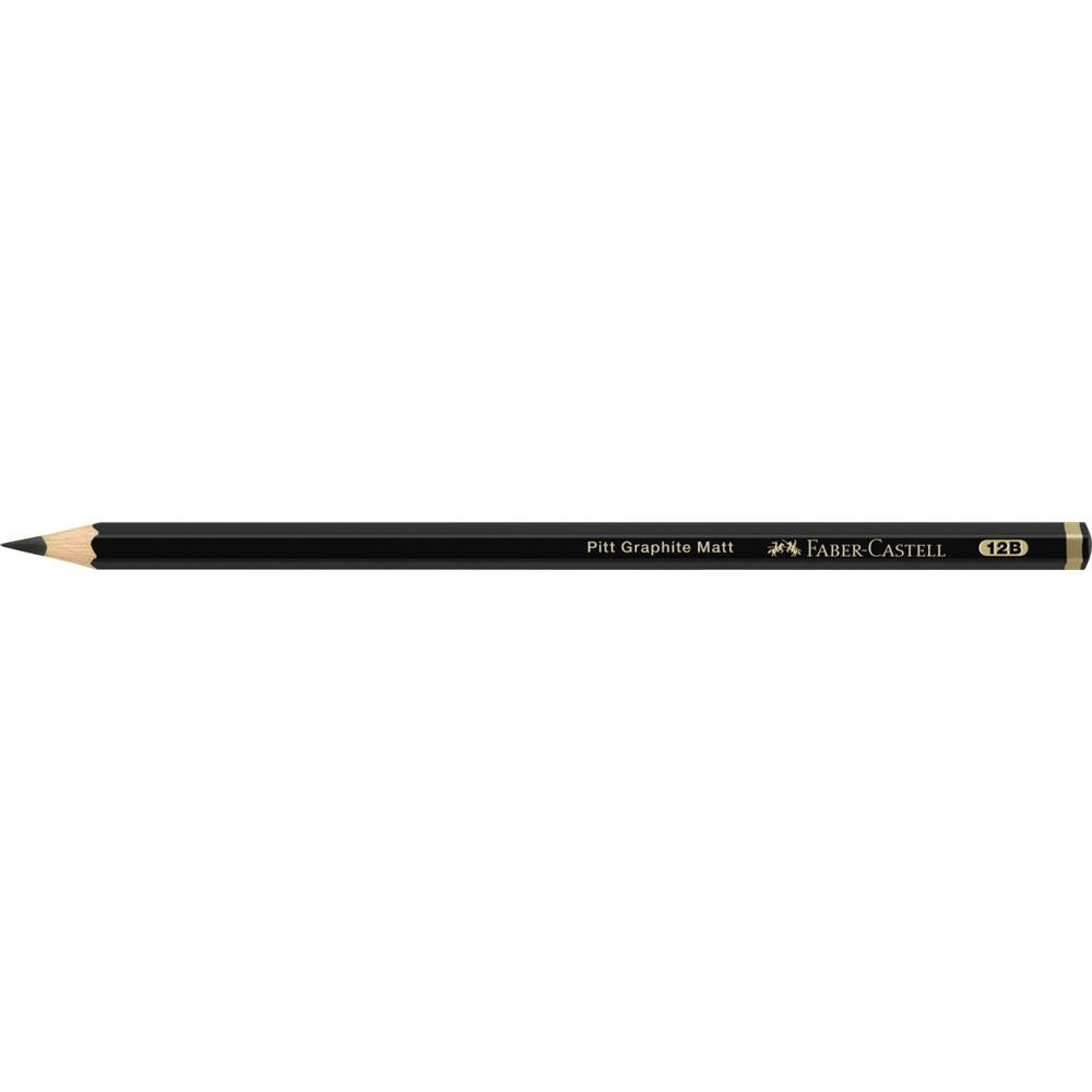 Pitt Graphite Matt Pencil - Faber-Castell - 12B