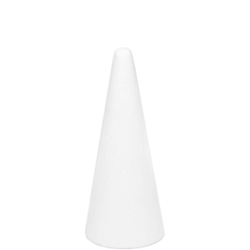 Styrofoam cone - 20 cm