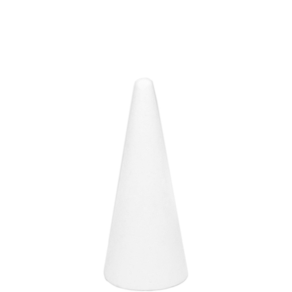 Styrofoam cone - 15 cm