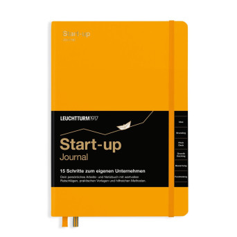 Notatnik Start-Up Journal A5 - Leuchtturm1917 - twarda okładka, Rising Sun, 100 g/m2